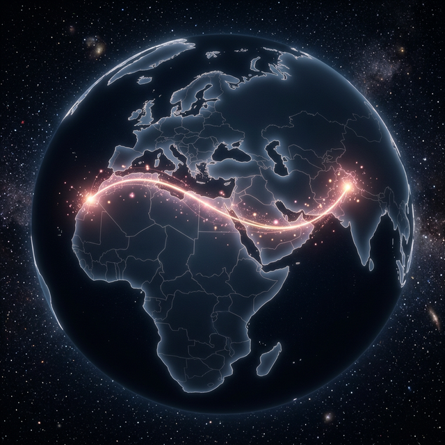 Love Map from Morocco to Pakistan